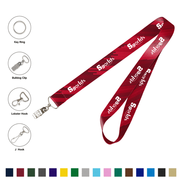 1’’ Full Color Dye - Sublimated Lanyard - Printesta