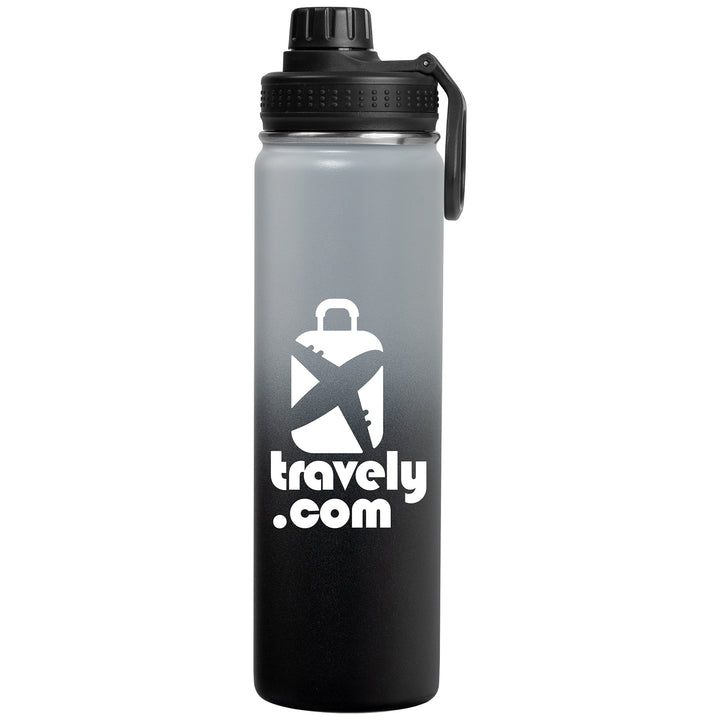 Alaska Ombre - 25 oz. Stainless Steel Double Wall Water Bottle - Printesta