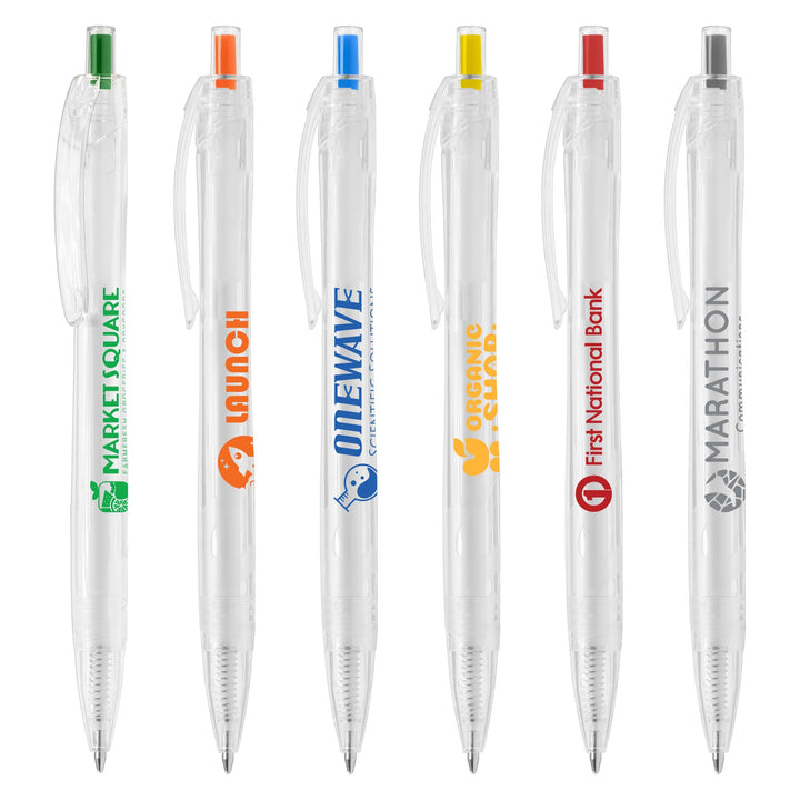 Aqua Clear - RPET Recycled Plastic Pen - Printesta