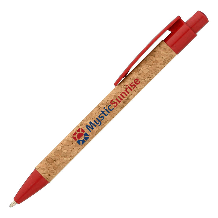 Bali Cork Pen with Wheat Plastic Trim - ColorJet - Printesta