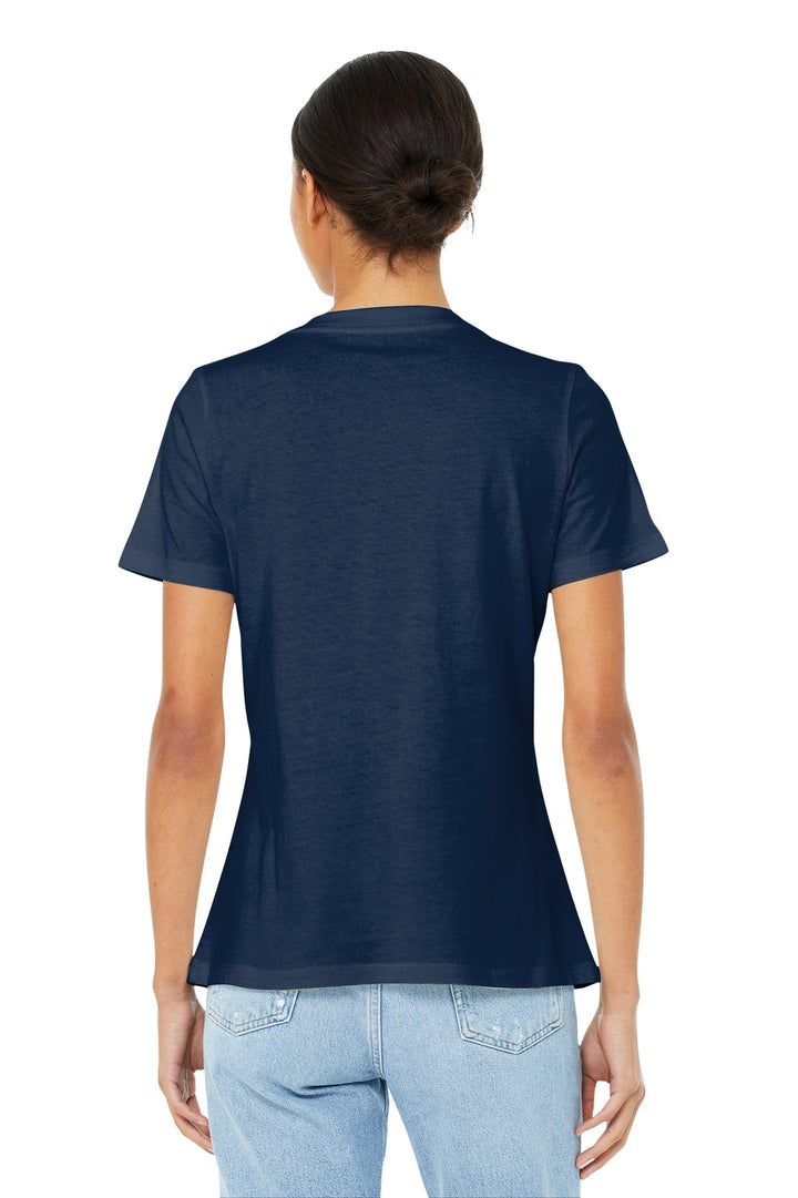 BELLA+CANVAS ® Women’s Relaxed Jersey Short Sleeve V - Neck Tee - DTF - Printesta