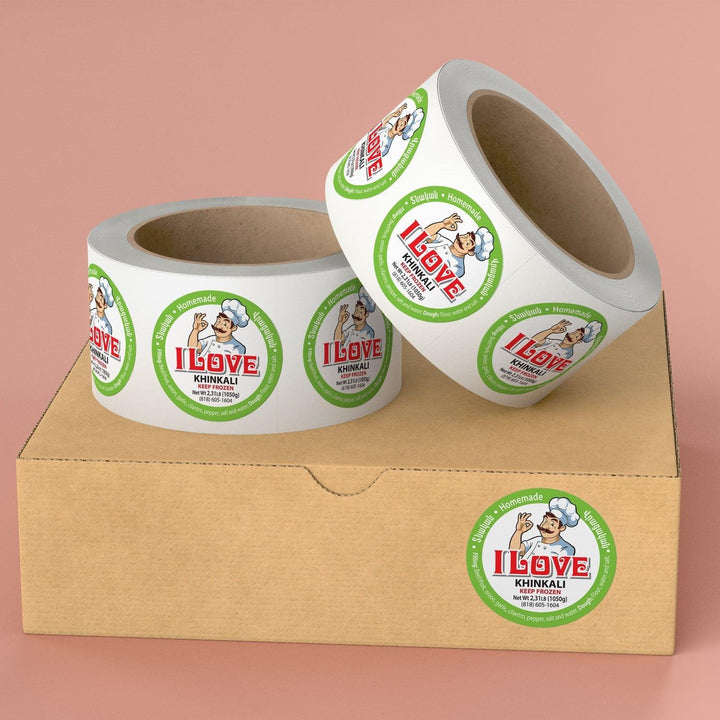 Circle Roll Labels - Printesta