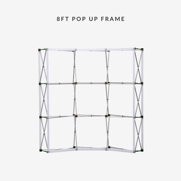 Curve Velcro Fabric Pop Up Display - Printesta