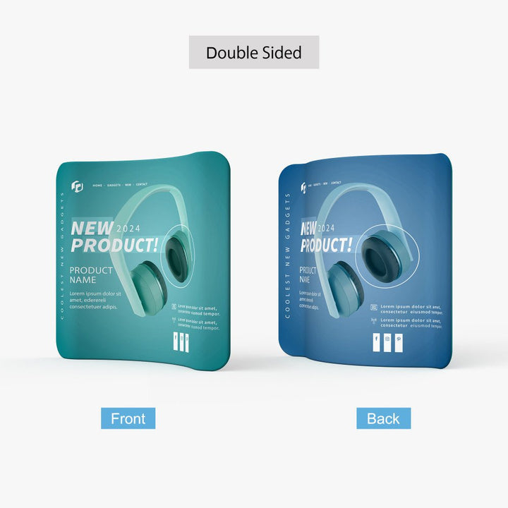 Curved Tension Fabric Display - Printesta