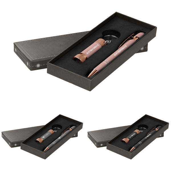 Ellipse & Chroma Softy Rose Gold Metallic Gift Set - Printesta