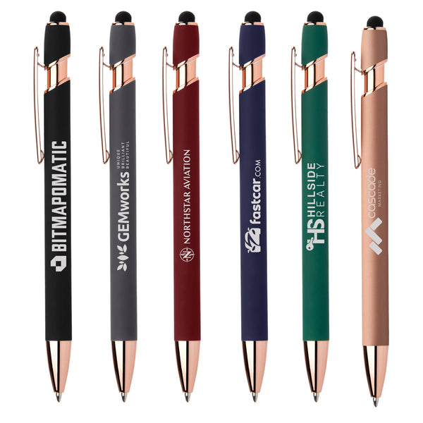Ellipse Gel Softy Rose Gold w/Stylus - Laser - Printesta
