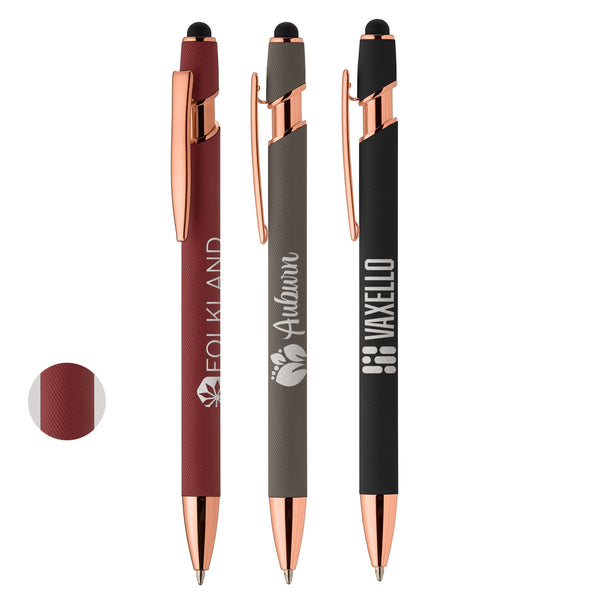 Ellipse Softy Micro Knurl Stylus Pen - Printesta