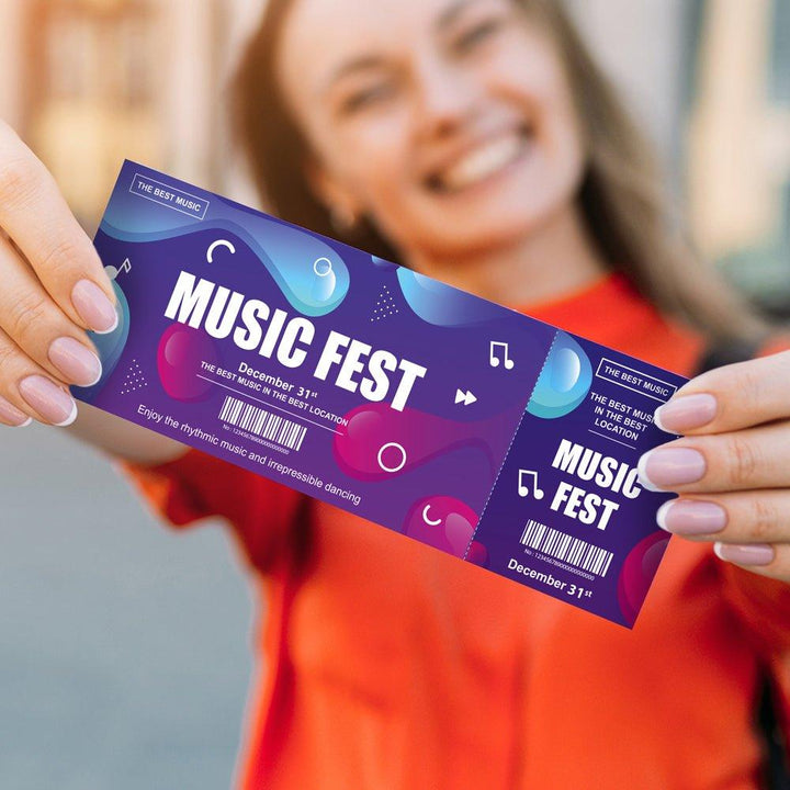 Event Ticket Printing - Printesta