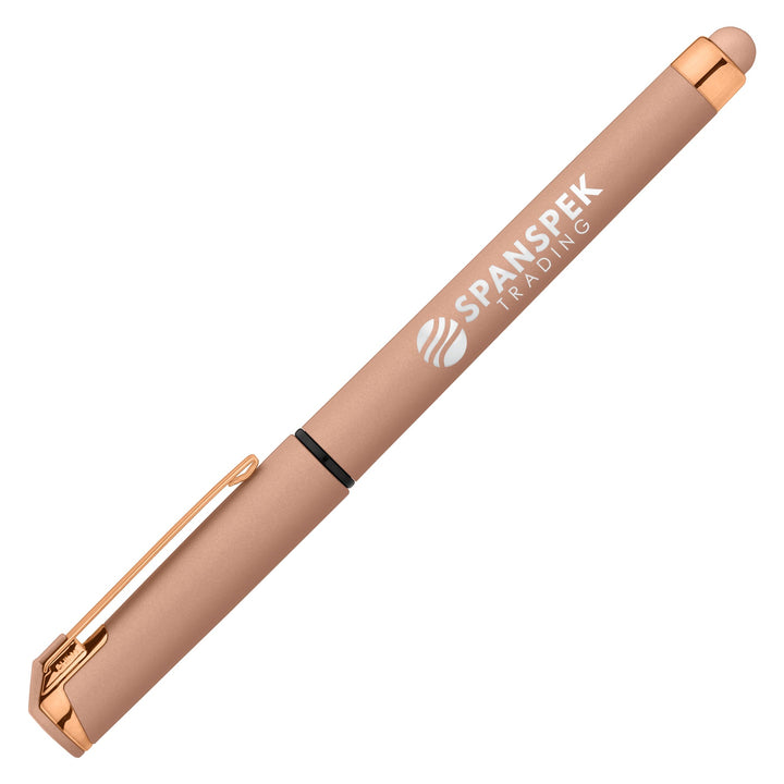 Islander Softy Monochrome Metallic Stylus Gel Pen - Printesta