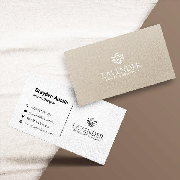 Linen Business Cards - Printesta