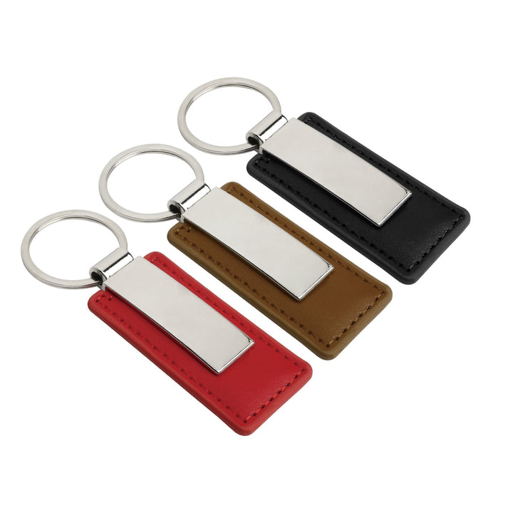 Metal Keychain With PU Leather - Printesta