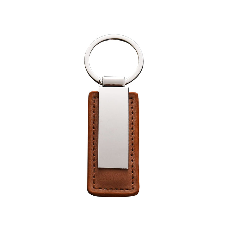 Metal Keychain With PU Leather - Printesta