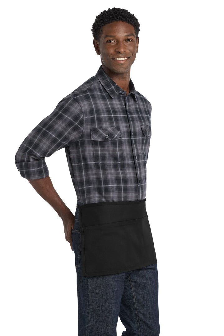 Port Authority® Easy Care Reversible Waist Apron with Stain Release - Full Color - Printesta
