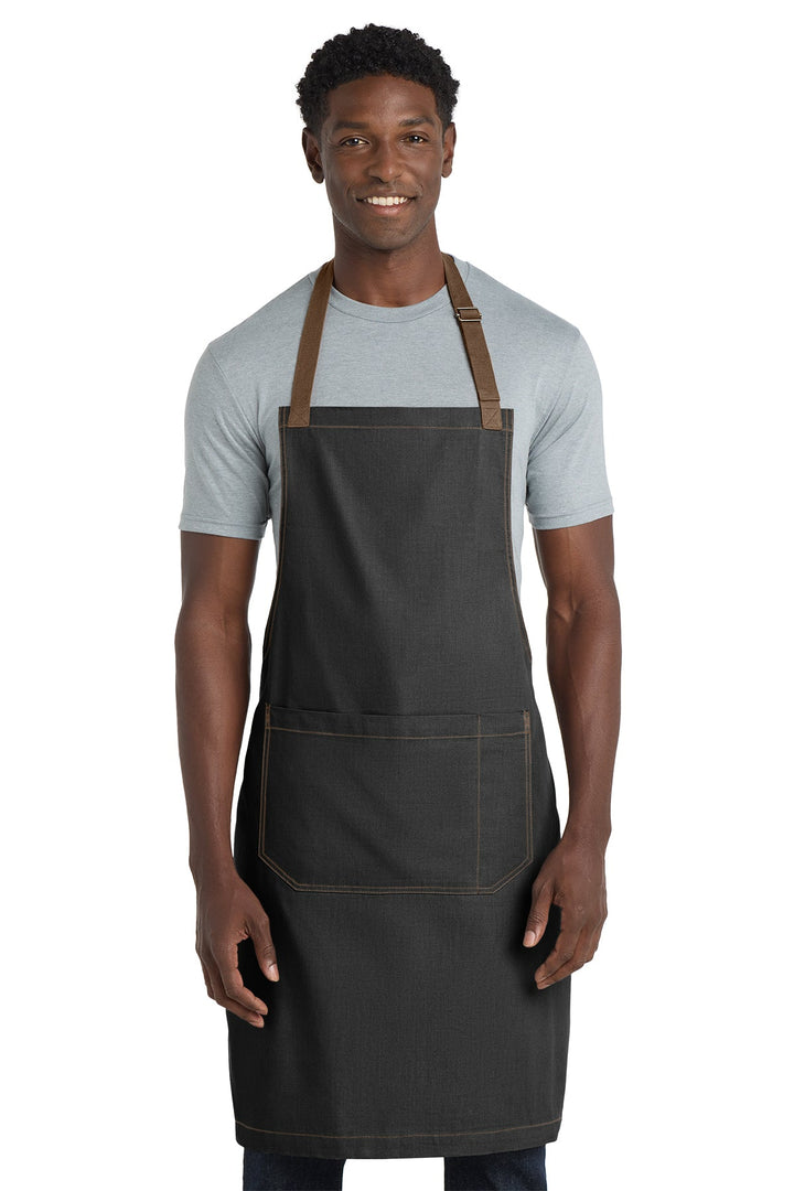 Port Authority ® Market Full - Length Bib Apron - Full Color - Printesta