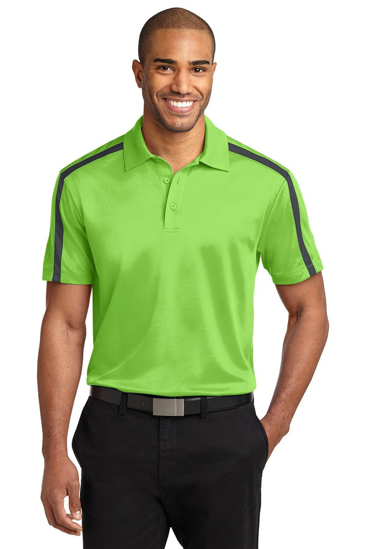 Port Authority® Silk Touch™ Performance Colorblock Stripe - DTF - Printesta