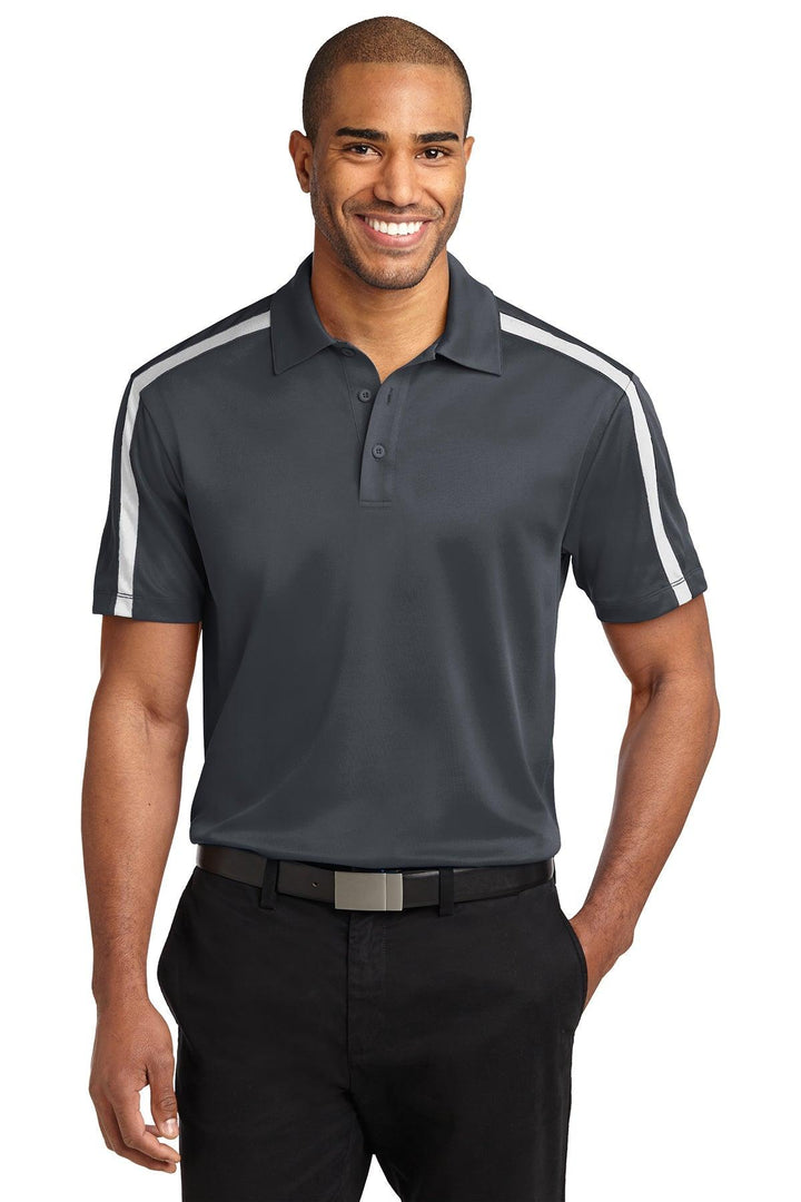 Port Authority® Silk Touch™ Performance Colorblock Stripe - DTF - Printesta