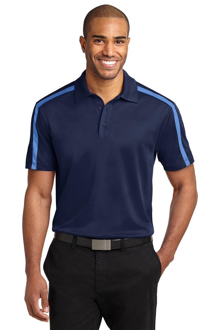 Port Authority® Silk Touch™ Performance Colorblock Stripe - DTF - Printesta