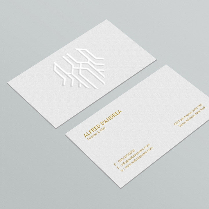 Raised Gloss Business Cards - Printesta