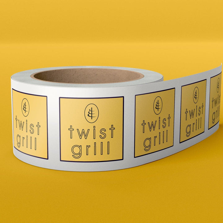 Square Roll Labels - Printesta