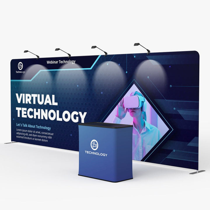 Straight Tension Fabric Display - Printesta